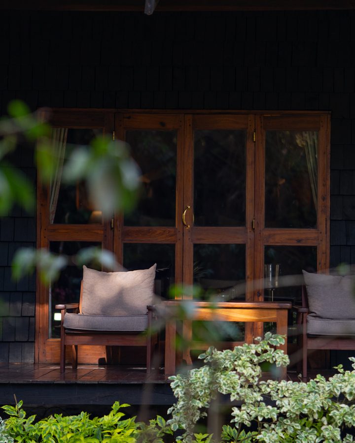 A veranda hidden in the ferns, Arusha