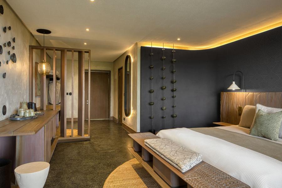 A quiet room in warm stone, Central Serengeti