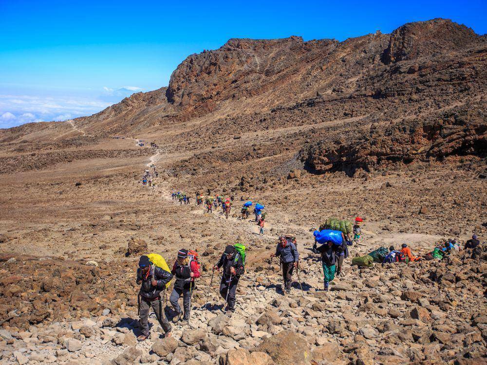 The final climb