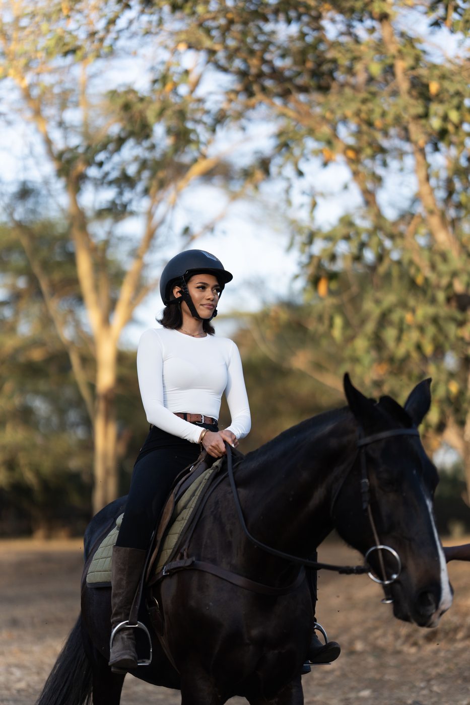 Saturday: out on horseback